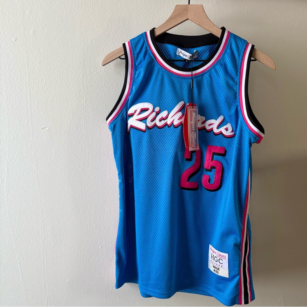 Richards Blue and Red Sports Jersey